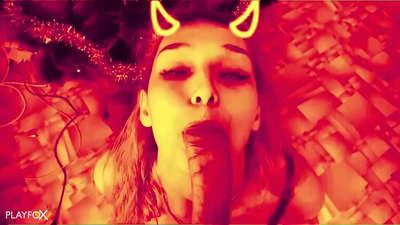Devilish hottie ត្រូវ​បាន fucked ល្អ​ណាស់​និង​បាន​ cum on her ass